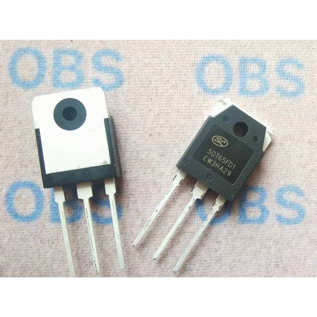 ชิ้นของแท้ 2 วงจรรวม TO-3P 50t65fd1 SGT50T65FD1PN 50A 650V tta3