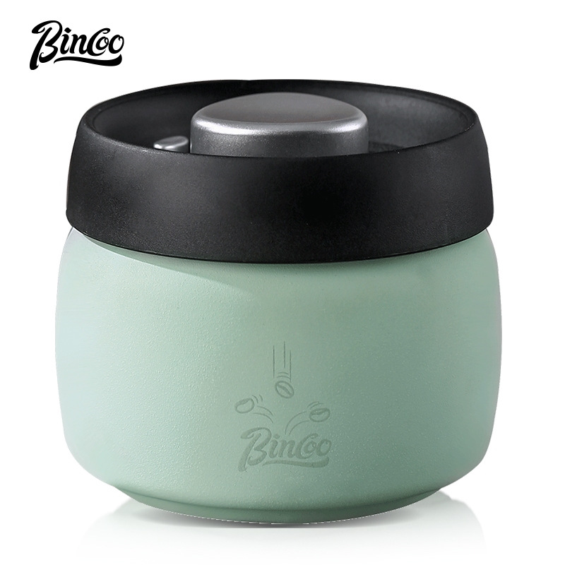 Bincoo โหลเก็บเมล็ดกาแฟ แบบสเตนเลสสตีล ขนาด 400 มล. 800 มล. 1200 มล.