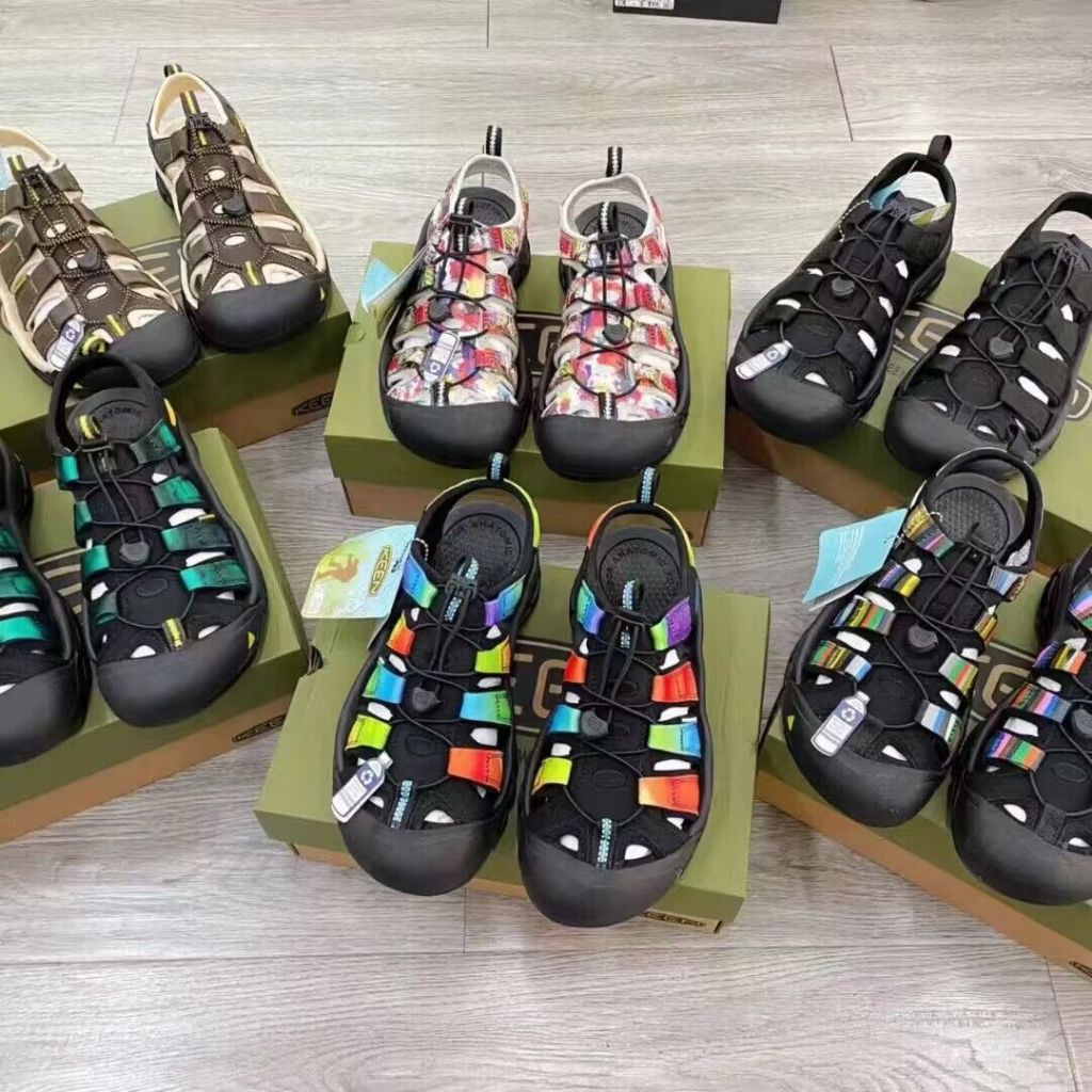 Keen Newport H2 รองเท ้ าแตะเดินป ่ ากลางแจ ้ งกันลื ่ น Anti-Collision Wading River Tracing รองเท ้ า
