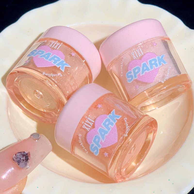 Xixixi Dreamland Clear Strobe ไฮไลท์ เนื้อฝุ่น ประกายมุก คริสตัล ธรรมชาติ เพิ่มความสว่าง นอนหนอนไหม แต่งหน้า ราคาถูก