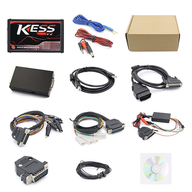 KESS V2 PCB สีแดงสําหรับ V5.017 KSue V2.8 ไม่มีโทเค็น