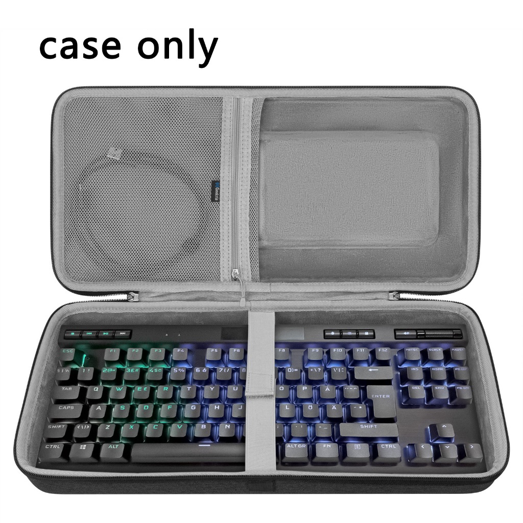 Geekria เคสคีย์บอร์ด 87 คีย์ และเมาส์ สไตล์เรโทร สําหรับ CORSAIR K70 RGB TKL K63 8Bitdo