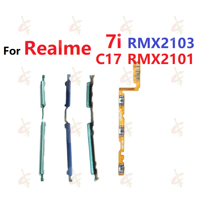 แพรสวิตช์ ปุ่มสวิทนอก ปุ่มเปิดปิด ปุ่มนอก สําหรับ Realme 7i C17 RMX2103 RMX2101