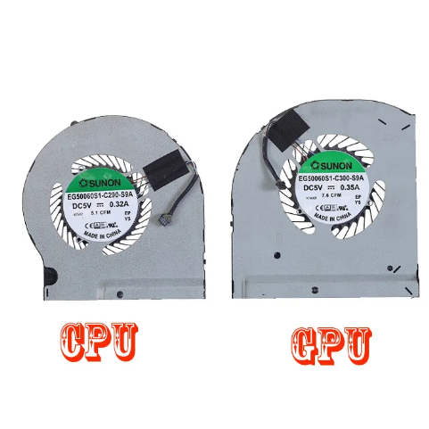 สําหรับ Dell Alienware ALW13E 13 R3 R4 แล็ปท็อป CPU GPU พัดลมระบายความร้อน EG50060S1-C290-S9A EG5006