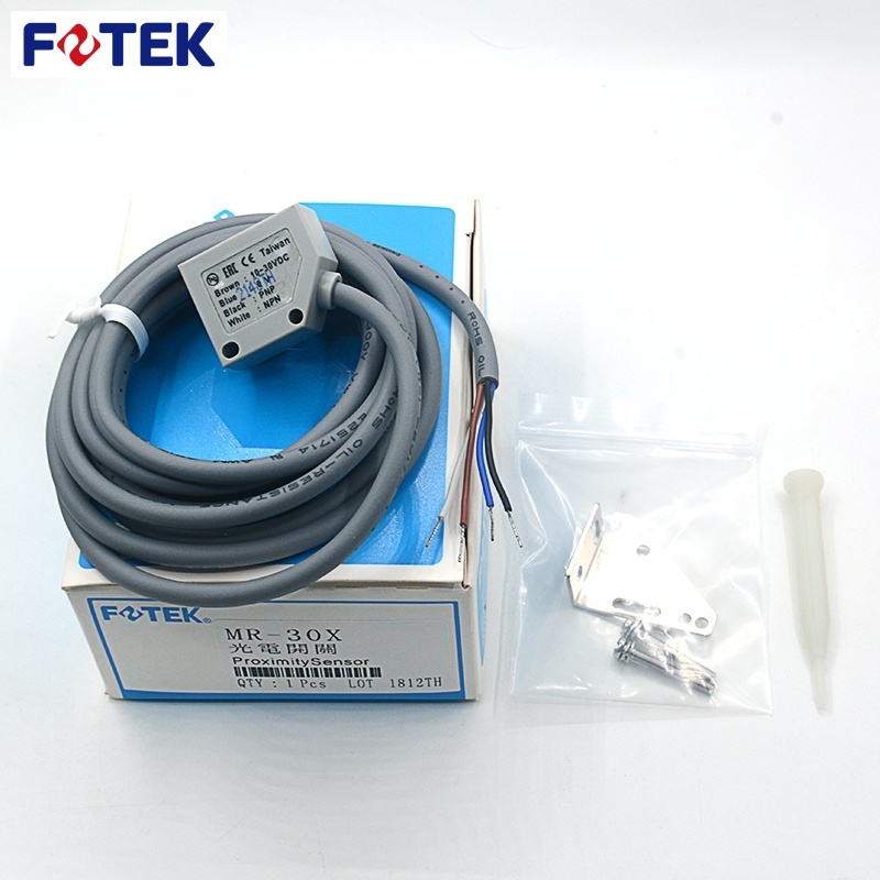Fotek สวิตช์โฟโตอิเล็กทริกสะท้อนแสง MR-30X 10X 60X 60N 30N 10NE MG-2MX MT-6MX