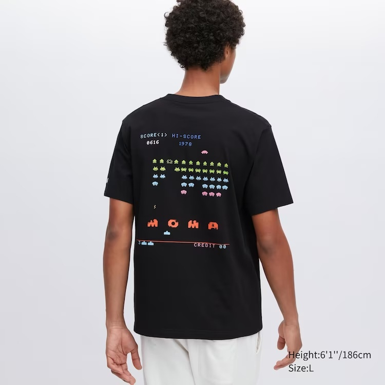 Uniqlo MoMAs Video Game Series UT (เสื้อยืดกราฟิกแขนสั้น) PA333