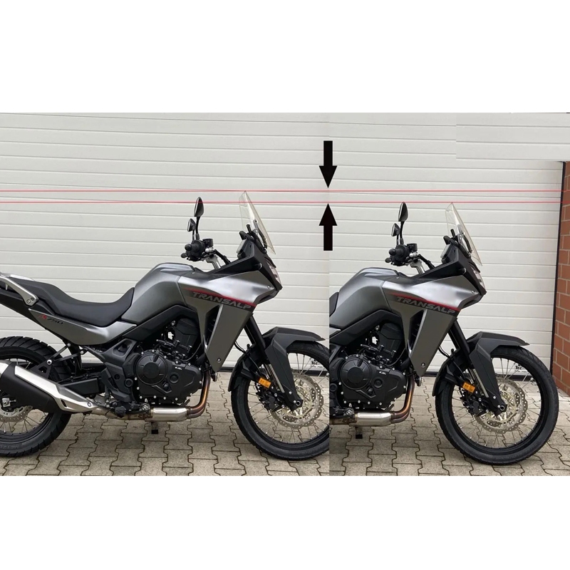 อุปกรณ์เสริมรถจักรยานยนต์ ตัวปรับลม ปรับได้ สําหรับ Honda XL750 Transalp XL750 XL 750 2023 2024