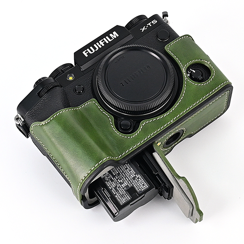 เคสกระเป๋าใส่กล้อง หนัง PU สําหรับ Fujifilm XT5 Fuji X-T5 Geunine