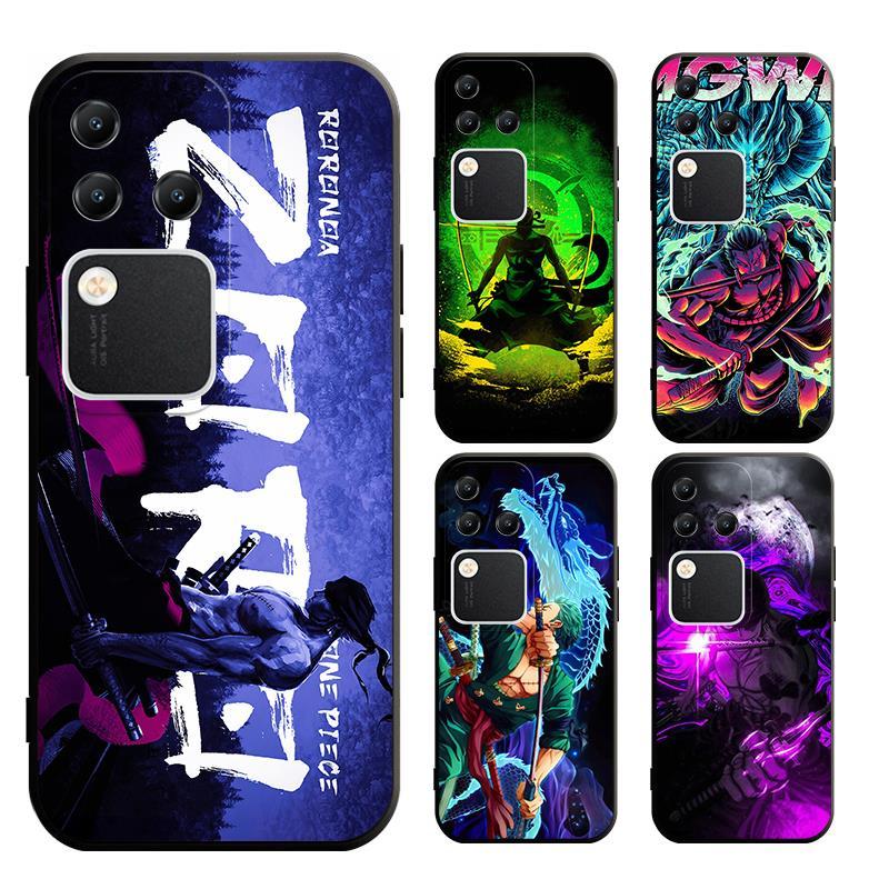 เคส VIVO V40 Y28s V30E Y100 V30 pro LITE V2318 V2319 V2327 V2352 V2346 4G 5G V2347 นิ่ม ลาย onepiece zoro สําหรับ