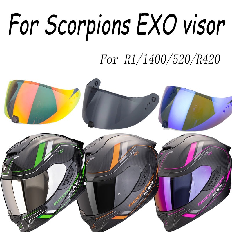 ที่บังแดดหมวกกันน็อครถจักรยานยนต์ สําหรับ KDF-16-1 Scorpion EXO 1400 Carbon R1 Air EXO 520