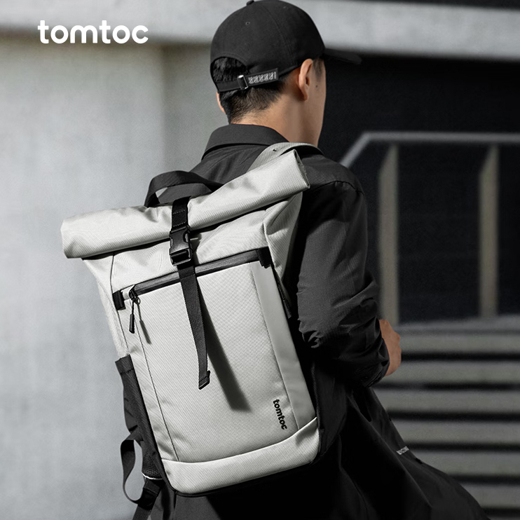 TOMTOC Navigator-T61 Roll Cover Backpack 20L