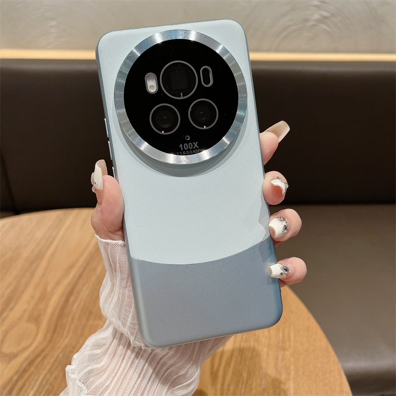เคสโทรศัพท์มือถือหนัง PU ผสมซิลิโคน บางพิเศษ ป้องกันเลนส์กล้อง หรูหรา สําหรับ huawei mate 60 50 40 30 p40 p50 honor magic 6 5 pro magic6 magic5