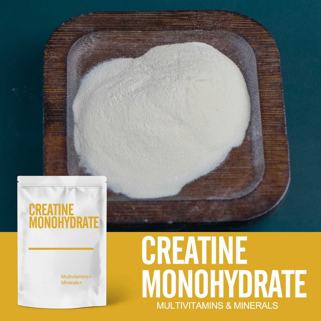 Supply Bulk Creatine Monohydrate Nutritional Enrichment เนื้อหา 99% เกรดอาหาร Nutritional Enrichment ฟิตเนสกล้ามเนื้ออาคารผงโรงงานโดยตรง Spot ODM/OEM
