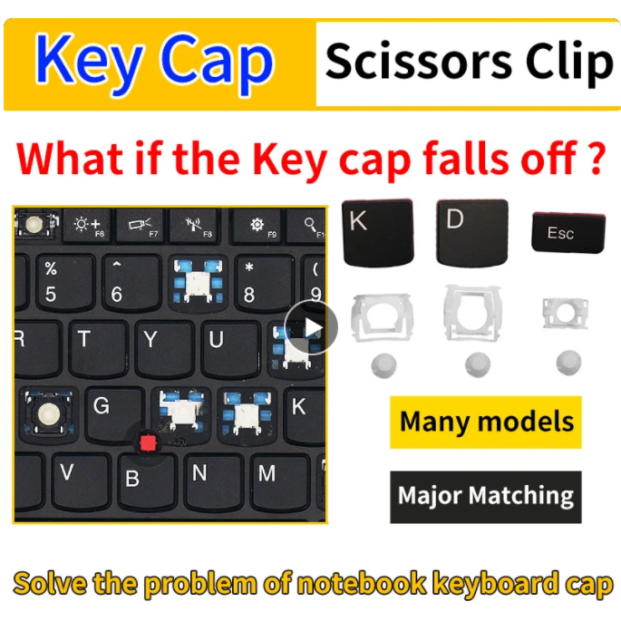 Lenovo ThinkPad แล็ปท็อปคีย์บอร์ด Letter Key e470 t470 x280 x13 x260 x390 e480 e450 e530 e531 Y520 R