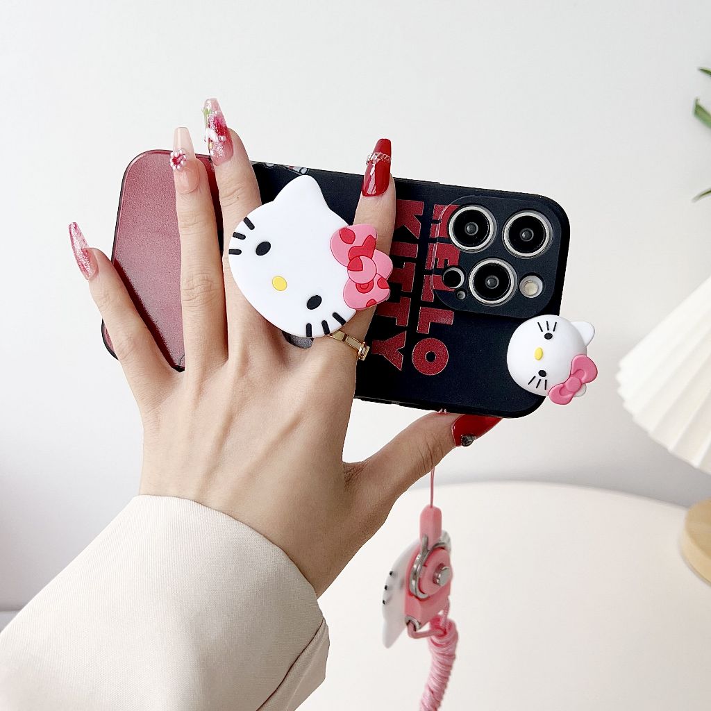 Hello Kitty Huawei P20pro P30LITE P30pro P50pro P50 P60pro P60 P40pro P40 P30 Cartoon Cute Case Hello Kitty Phone Case Phone Cover Soft Silicone Casing with accessory