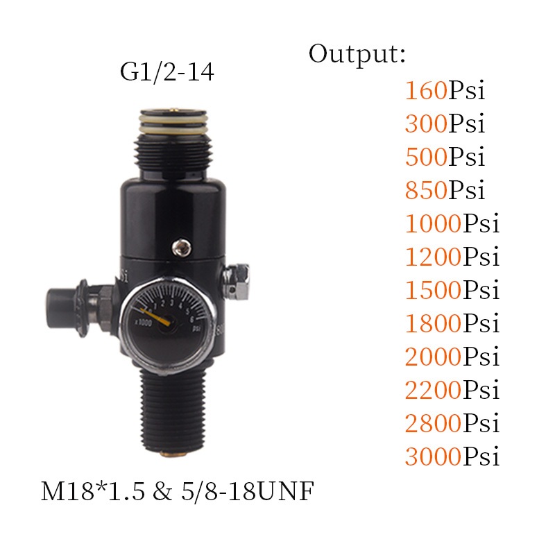 300bar 4500PSI M18*1.5 กระบอกแก๊สเติมความดันวาล์ว Paintball บรรจุอะแดปเตอร์ความดัน HPA Air Tank Connector CO2 PCP Airsoft Accesories คู่ซีลแหวน