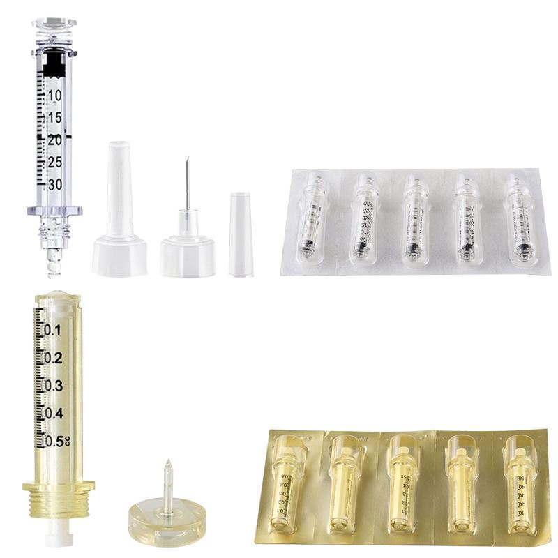 Ampoule Head 0.3m/0.5mL Seal Disposable Syringe Ampoule Head เข็ม Facial Care Atomizing Instrument A
