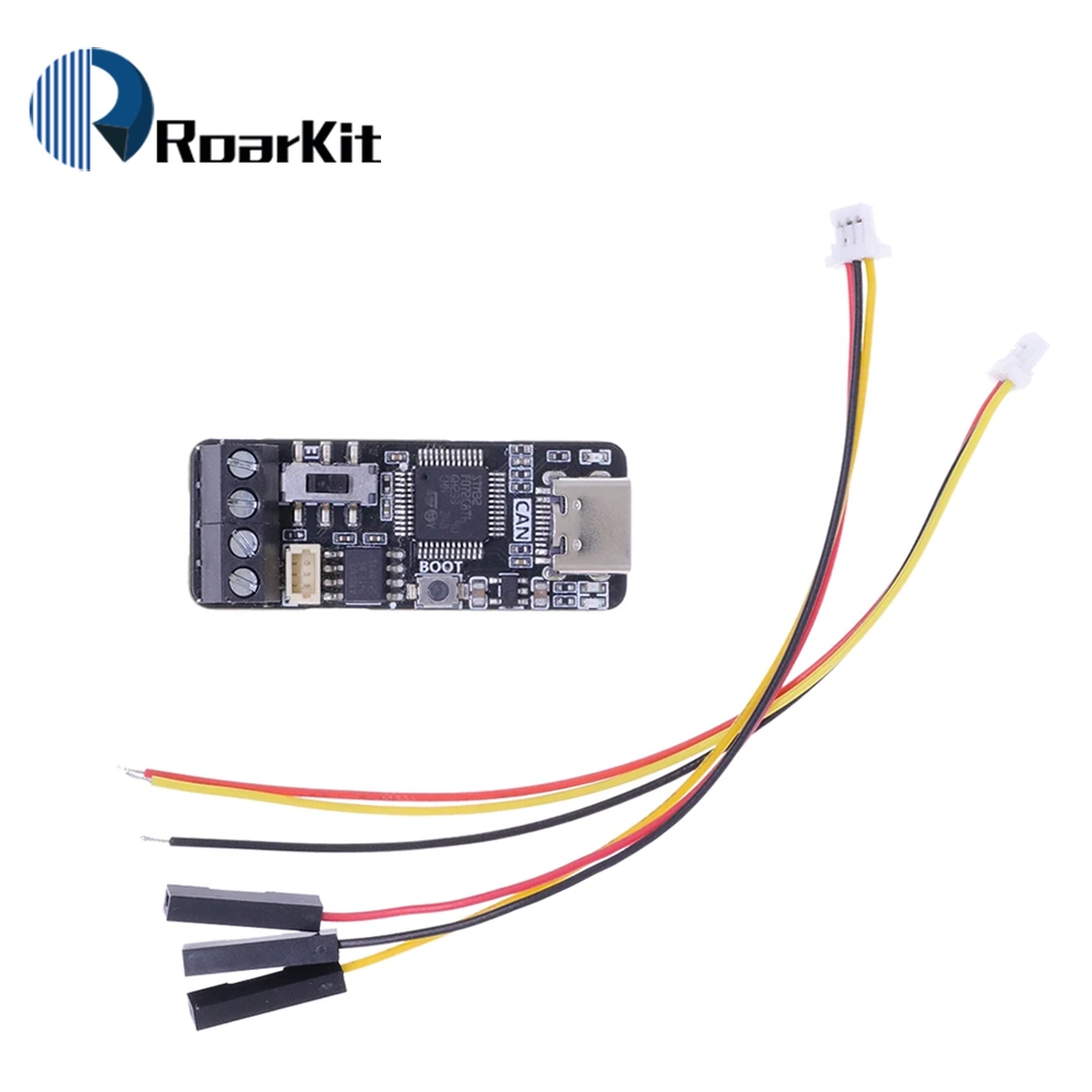 โมดูล USB เป็น CAN, CANable PCAN Debugger CAN bus debading เครื่องมือสําหรับ Linux Win10 11 TYPE-C USB Debug การสื่อสารซอฟต์แวร์