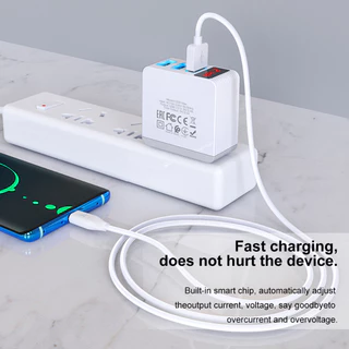 hoco. X1 Flash Charge สายชาร์จเร็ว 2.4A Micro/Type-C/iOS รับประกัน 1 ปี