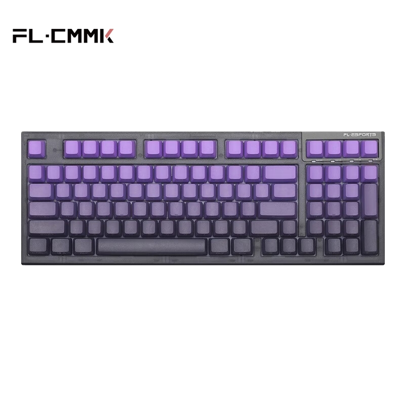 Fl·esports FL980V2 PRO คีย์บอร์ดเมคคานิคอลไร้สาย บลูทูธ 98% 97 คีย์ PBT แกะสลักด้านข้าง สําหรับเล่นเ