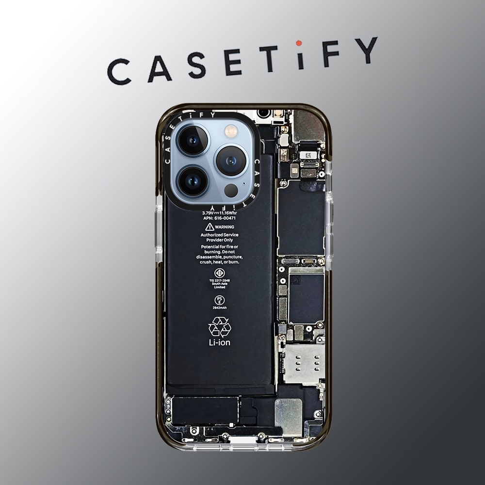 Casetify เคสโทรศัพท์มือถือแบบนิ่ม TPU กันกระแทก ลายบอร์ดวงจร สําหรับ iPhone 15 Pro Max 14 ProMax plus 13 12 12Pro 12PM 11 11PRO XR