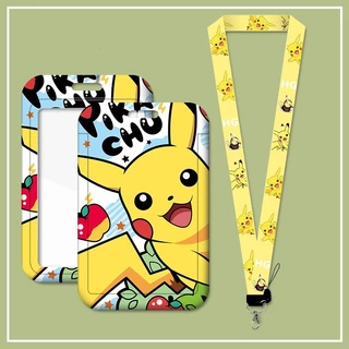 กระเป๋าใส่บัตรประจําตัวประชาชน ลายการ์ตูน พร้อมเชือกเส้นเล็ก สําหรับนักเรียน
