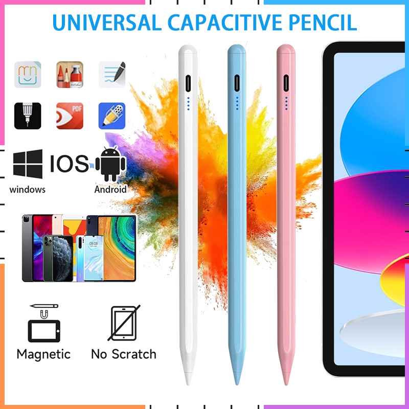 【พร้อมส่ง】ปากกาทัชสกรีน สไตลัส สากล สําหรับแท็บเล็ต iOS Android สําหรับ Huawei Xiaomi แท็บเล็ต PC อุปกรณ์โทรศัพท์มือถือ