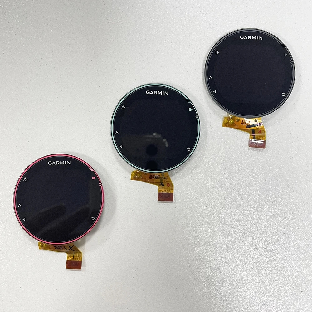 หน้าจอ LCD สําหรับ GARMIN FORERUNNER 735 XT 735XT จอแสดงผล LCD Digitizer GPS มัลติฟังก์ชั่นวิ่งกีฬาอ