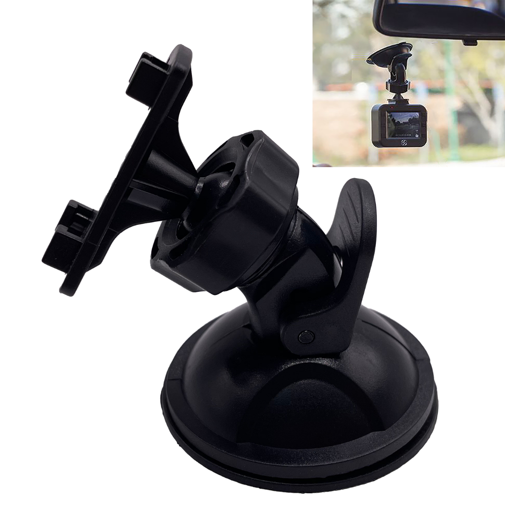 ขาตั้งกล้องบันทึกวิดีโอ DVR GPS ติดกระจกหน้ารถยนต์ แดชบอร์ด พร้อมฐานยึด และอะแดปเตอร์บอล หมุนได้ 360 องศา สําหรับรถยนต์
