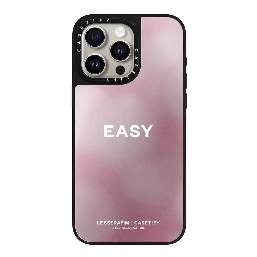Casetify เคสโทรศัพท์มือถือแบบกระจก ลาย LE SSERAFIM สําหรับ iPhone 15 Pro Max 14 Pro Max 13 Pro Max 12 Pro Max 11 Pro Max
