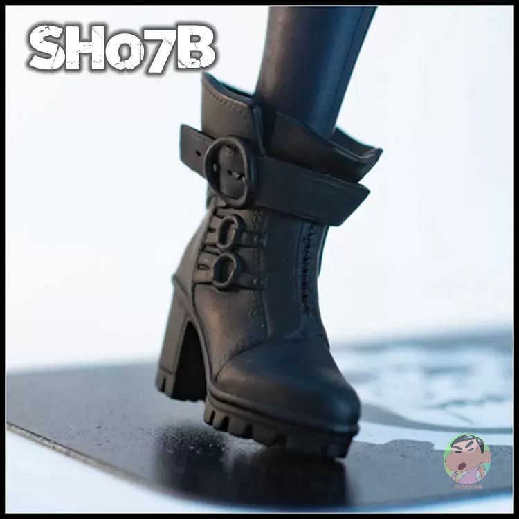 SH STUDIO SH07B 1/12 รองเท้าเรซิ่นโรงรถชุดติดตั้งเพิ่มส่วนประกอบ