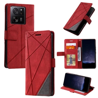 เคส Case for Redmi Note 15 14 Pro Plus 13 12 Pro+ 5G 15C 13C 11 11s 4G เคสฝาพับ เคสเปิดปิด โทรศัพท์มือถือ หนัง PU ซิลิโคน TPU นิ่ม กันกระแทก พร้อมช่องใส่บัตร และสายคล้อง สําหรับ Splice Leather Flip Cover Wallet Hand Strap FGPJ