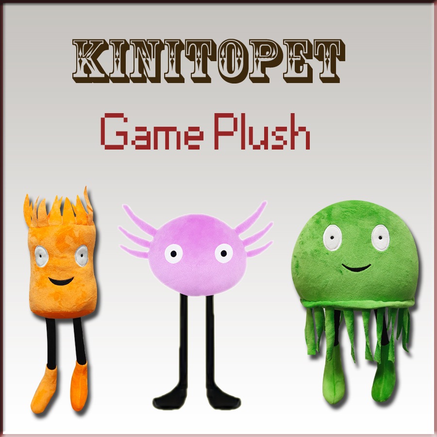 Kinitopet ตุ๊กตายัดนุ่น เกม KinitoPET ขนาด 40 ซม. ของเล่นสําหรับเด็ก แฟนคลับ และเพื่อน