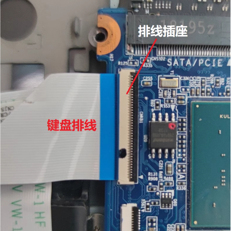 แป้นพิมพ์สายริบบิ้น Z5Z6 Mechanical Revolution Z2-RG X8TI Mechanical Engineer F117-B ฐานสายเคเบิลคีย