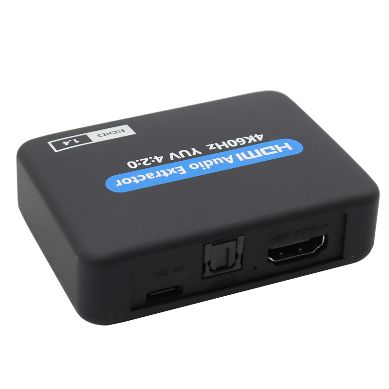 ตัวแยกเสียงสเตอริโอ HDMI รองรับออปติคอล TOSLINK SPDIF และตัวแปลงแยกเสียงสเตอริโอ 3.5 มม. - รูปที่ 6