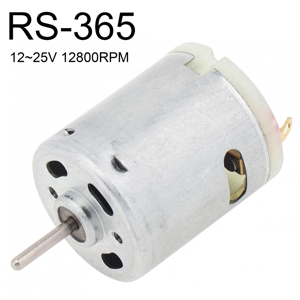 มอเตอร์ไดร์เป่าผมไมโคร RS365 DC 12-25V 3.6A สําหรับอุปกรณ์สํานักงาน และเครื่องใช้ในครัวเรือน