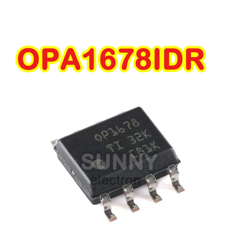 OPA1678IDR SOP8  OP1678 TI32K C81K IC SMD ชิป Opamp เสียง