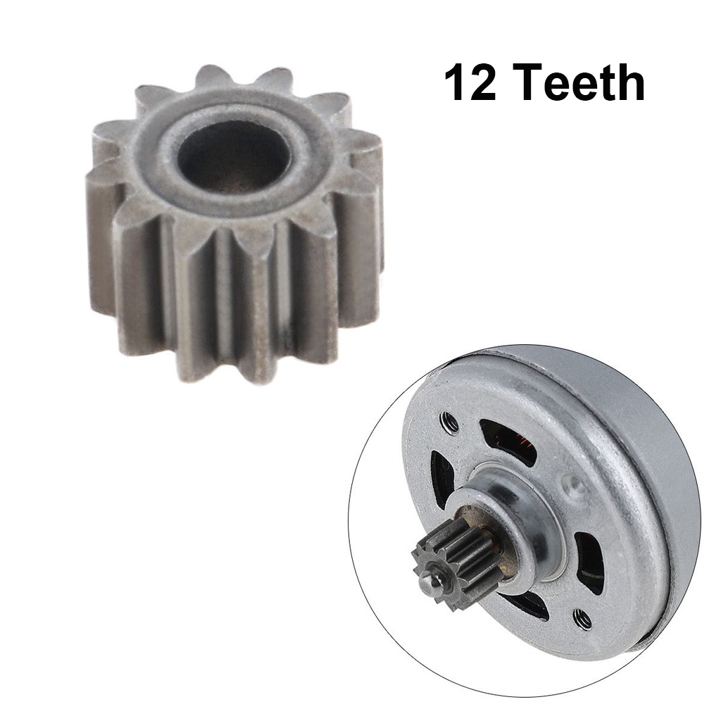 เกียร์มอเตอร์ 12 ซี่ แบบเปลี่ยน สําหรับมอเตอร์ DC RS550 10.8V 12V 14.4V 16.8V 18V 21V