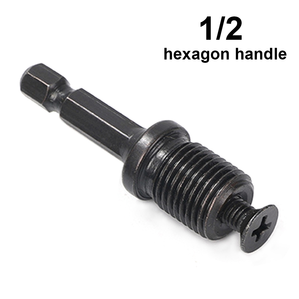 1/2-20unf หกเหลี่ยมเชื่อมต่อ Rod อะแดปเตอร์ Hex ด้ายชายสกรูเจาะ Bits สําหรับค้อนไฟฟ้าชิ้นส่วนอะแดปเตอร์ speeding Bit Changeovers