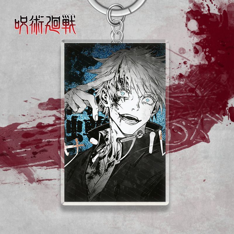 พวงกุญแจ จี้คอสเพลย์ Jujutsu Kaisen Gojo Satoru รูปที่ 2