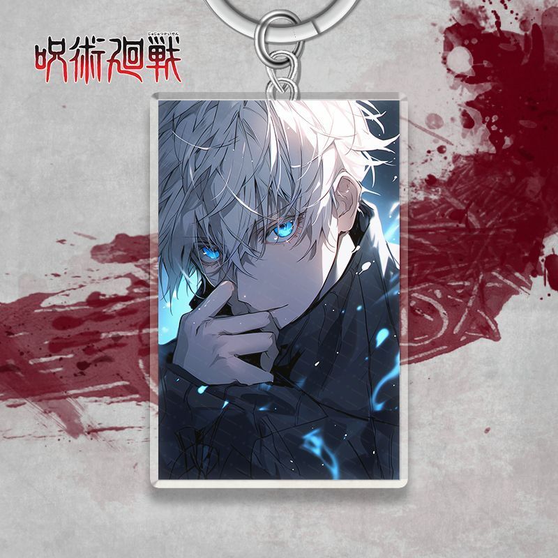 พวงกุญแจ จี้คอสเพลย์ Jujutsu Kaisen Gojo Satoru รูปที่ 4