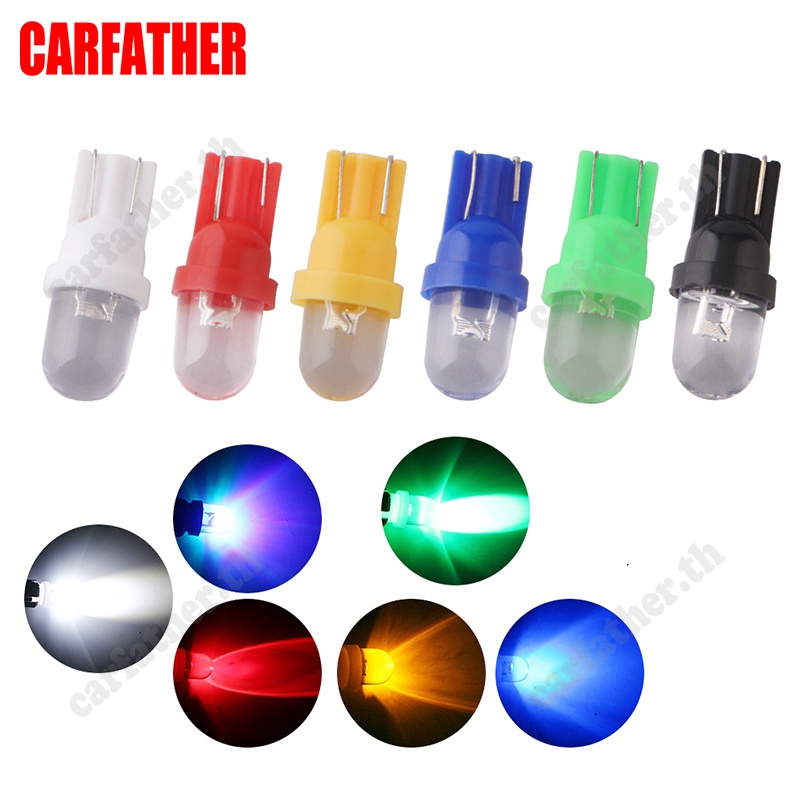 [ ส่งไว มีCOD] หลอดไฟหรี่ LED T10 12V ใส่ไฟเลี้ยว ใส่ไฟไมล์ หลอดไฟไม่กระพริบ