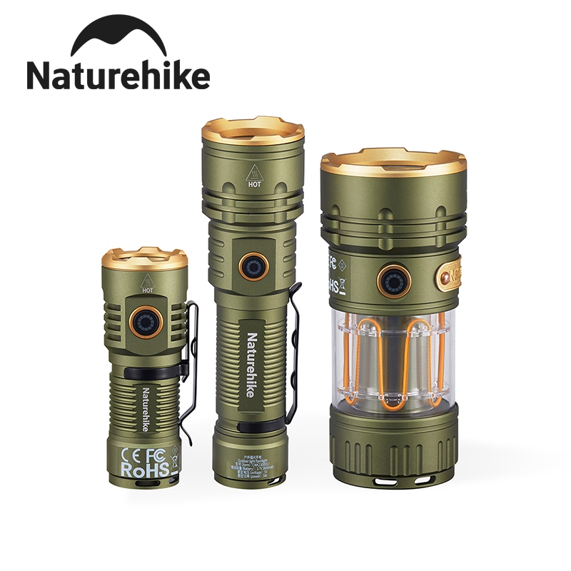 Naturehike ไฟฉาย LED IP44 2800LM พลังงานสูง แบบพกพา ชาร์จไฟได้ อเนกประสงค์ สําหรับครัวเรือน