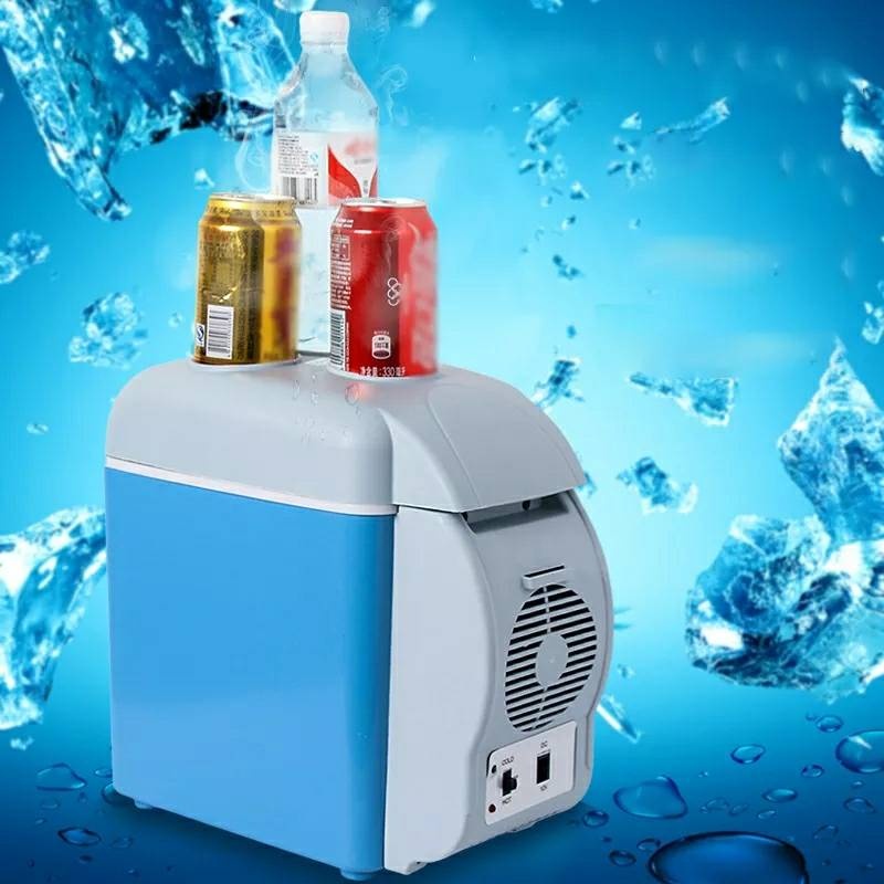 Kitchen ตู้เย็นรถยนต์ 12V DC แหล่งจ่ายไฟเย็นใช้คู่ไฟฟ้า Cooler ฤดูร้อนเครื่องทำความเย็นตู้เย็นรถมินิแบบพกพา