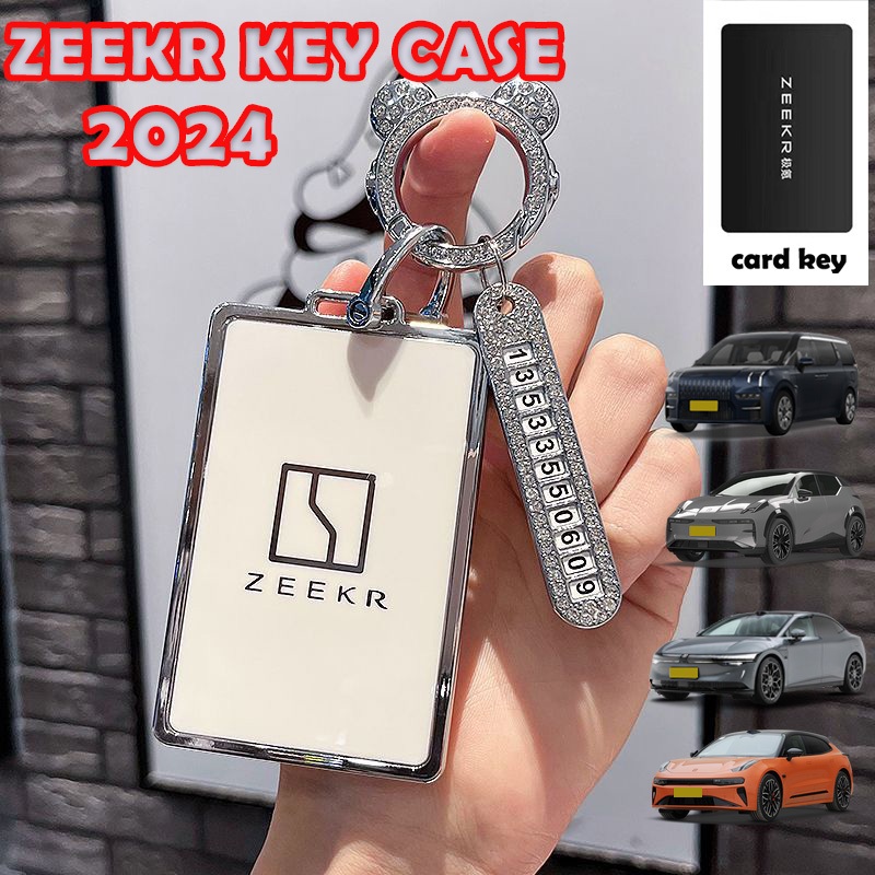 เคสกุญแจรีโมทรถยนต์ Tpu สําหรับ ZEEKR 001 007 009 X 2024