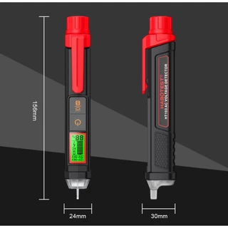 【จัดส่งจากกรุงเทพ】HABOTEST HT103 เครื่องทดสอบแรงดันไฟฟ้าดิจิทัล 12-1000V ไม่สัมผัส ตรวจจับแรงดันไฟฟ้า AC พร้อมหน้าจอ LCD