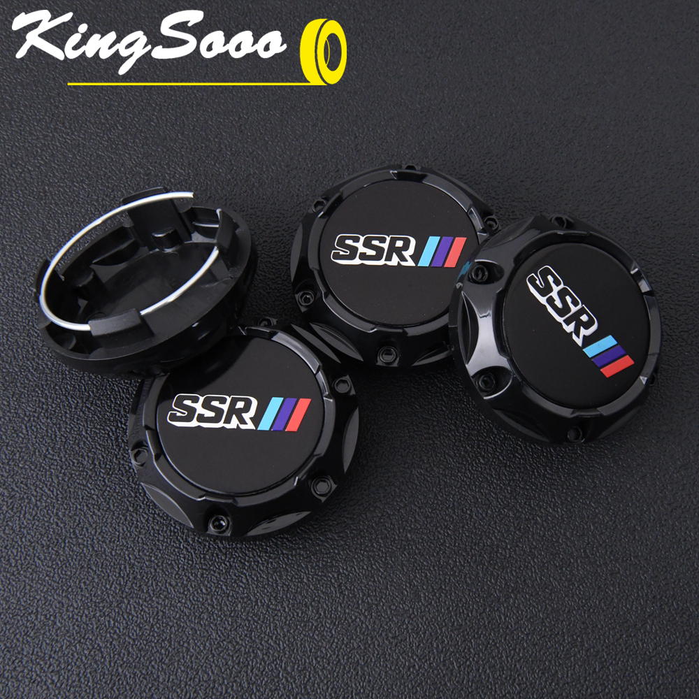 1ห่อ/4ตัว JDM ขนาดขา 56มม SSR ฝาปิดดุมล้อ ฝาครอบดุมล้อ XXR ขอบ แข่งรถ ฝาดุมล้อ สีดํา & สีเงิน