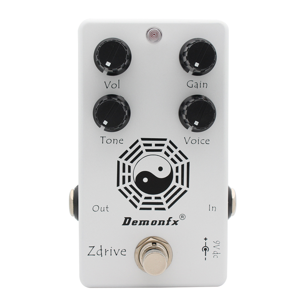 Demonfx แป้นเหยียบเอฟเฟคกีตาร์ Zdrive Boost Overdrive พร้อมทรูบายพาส