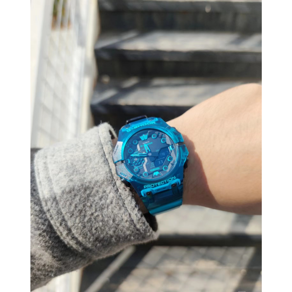 G-watch B001 ANALOG-DIGITAL Sport Man Watches สายยาง