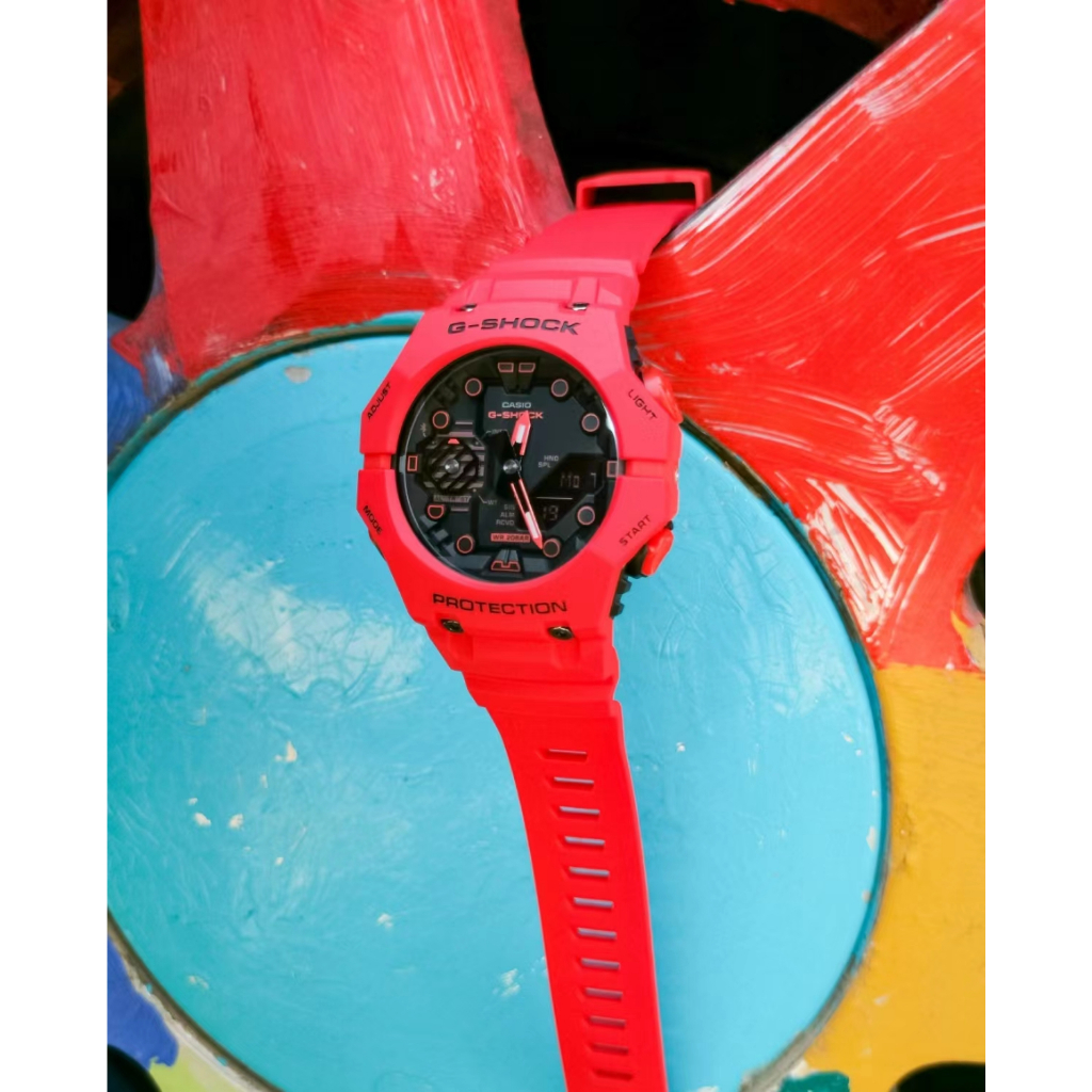 G-watch B001 ANALOG-DIGITAL Sport Man Watches สายยาง